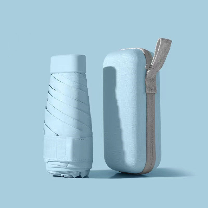 Popular Multi-Color Foldable Mini Pocket Umbrella, High-Quality Travel Umbrella, Lightweight Portable Umbrella for Christmas, Valentine's Day, Mother's Day, Women's Day, Ramadan, and Birthday Gifts