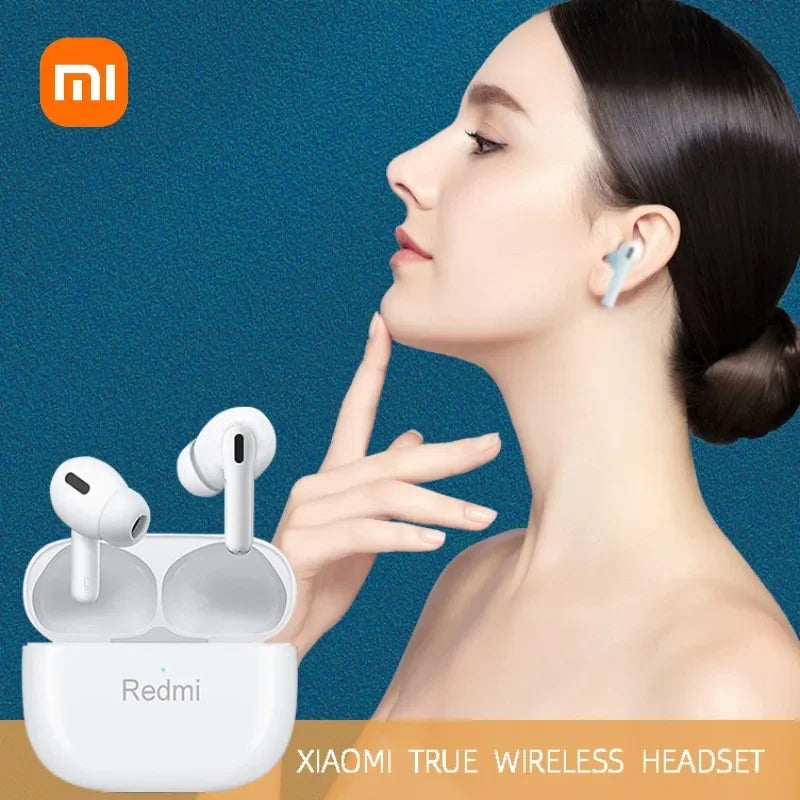 Xiaomi Bluetooth écouteurs sans fil Xiaomi casque écouteurs casques TWS Fone HIFI avec micro aides auditives pour téléphones de sport